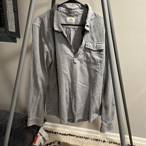 Marine layer gray flannel popover